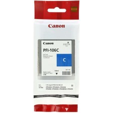 Canon PFI-106 Γνήσιο Μελάνι Εκτυπωτή InkJet Κυανό (6622B001)