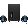Logitech G560 Ασύρματα Ηχεία Υπολογιστή 2.1 με Bluetooth και Ισχύ 120W σε Μαύρο Χρώμα
