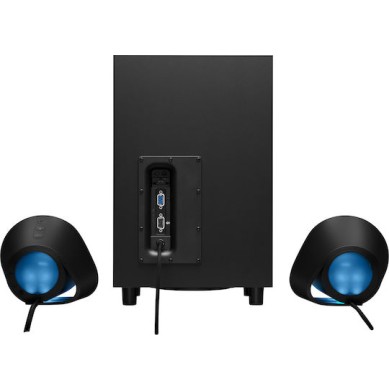 Logitech G560 Ασύρματα Ηχεία Υπολογιστή 2.1 με Bluetooth και Ισχύ 120W σε Μαύρο Χρώμα
