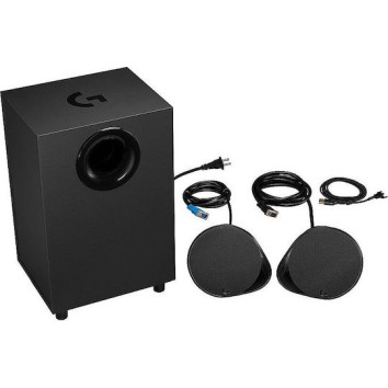 Logitech G560 Ασύρματα Ηχεία Υπολογιστή 2.1 με Bluetooth και Ισχύ 120W σε Μαύρο Χρώμα