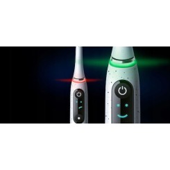 Oral-B Io Series 10 Ηλεκτρική Οδοντόβουρτσα με Χρονομετρητή, Αισθητήρα Πίεσης και Θήκη Ταξιδίου White