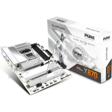 Sapphire PURE X870A Wi-Fi Motherboard ATX με AMD AM5 Socket 52122-02-40G