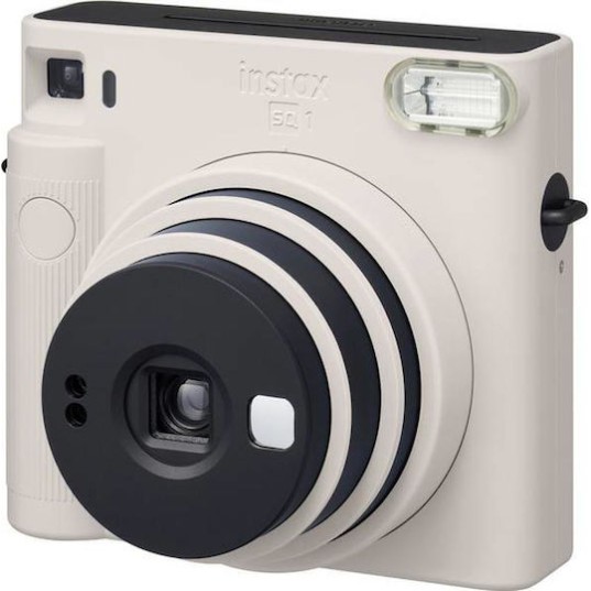 Fujifilm Instax Square SQ 1 Instant Φωτογραφική Μηχανή Chalk White