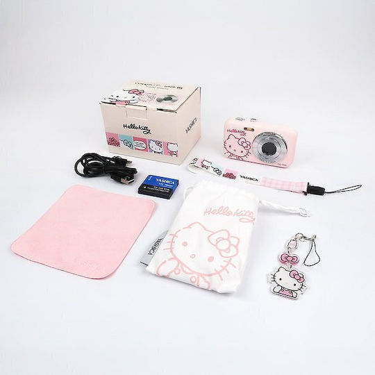 Yashica DZ-100 Hello Kitty Παιδική Φωτογραφική Μηχανή 5MP Full HD (1080p) Ροζ