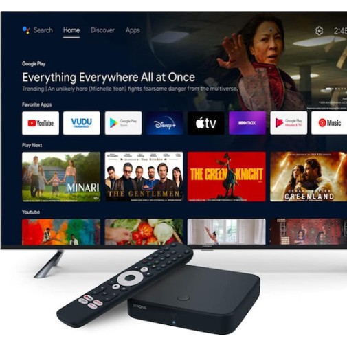 Strong TV Box Strong Srt 420 4K UHD με WiFi USB 2.0 2GB RAM και 8GB Αποθηκευτικό Χώρο με Λειτουργικό Android 11.0 και Google Assistant