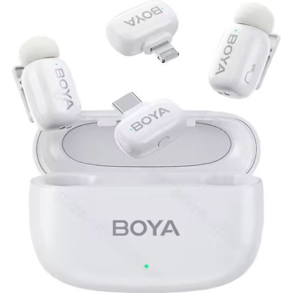 Boya Mini 13 Ασύρματο Μικρόφωνο σε Λευκό Χρώμα