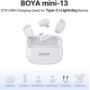 Boya Mini 13 Ασύρματο Μικρόφωνο σε Λευκό Χρώμα