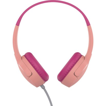 Belkin Soundform Mini Ενσύρματα Παιδικά On Ear Ακουστικά Ροζ