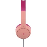 Belkin Soundform Mini Ενσύρματα Παιδικά On Ear Ακουστικά Ροζ
