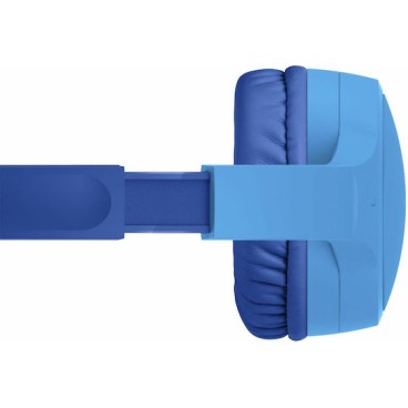 Belkin Soundform Mini Ασύρματα / Ενσύρματα Παιδικά On Ear Ακουστικά με 30 ώρες Λειτουργίας Γαλάζια