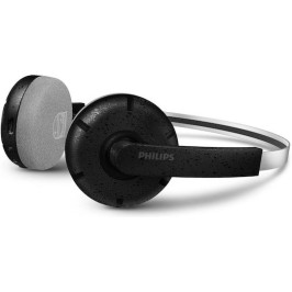 Philips TAH2000 Ασύρματα Bluetooth On Ear Ακουστικά με 26 ώρες Λειτουργίας Μαύρα