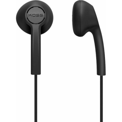 Koss Ακουστικά Ψείρες Earbuds KE5K Μαύρα