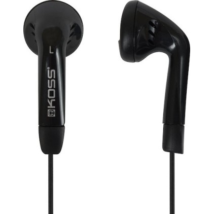 Koss Ακουστικά Ψείρες Earbuds KE5K Μαύρα