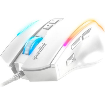 SpeedLink Decus NX RGB Gaming Ποντίκι 12800 DPI Λευκό
