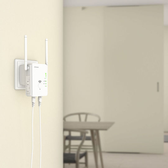 Strong 300V2 v2 WiFi Extender Single Band (2.4GHz) 300Mbps με 2 Ethernet