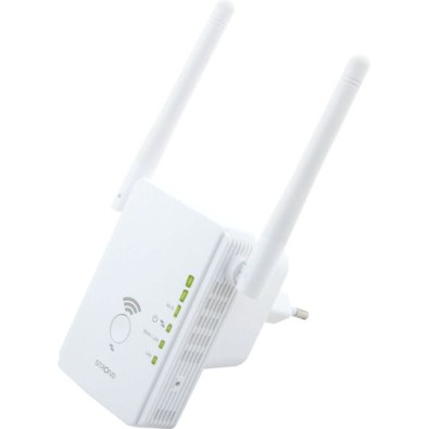 Strong 300V2 v2 WiFi Extender Single Band (2.4GHz) 300Mbps με 2 Ethernet