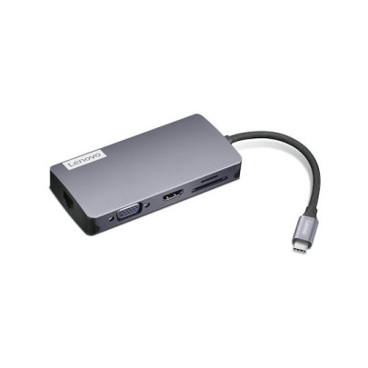 Lenovo 150 USB-C Docking Station με HDMI 4K PD Ethernet Γκρι