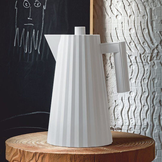 Alessi Plissé Βραστήρας 1.7lt 2400W Λευκός