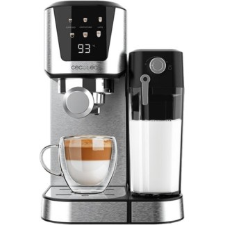 Cecotec Power Espresso 20 Cream Μηχανή Espresso 1350W Πίεσης 20bar για Cappuccino Ασημί