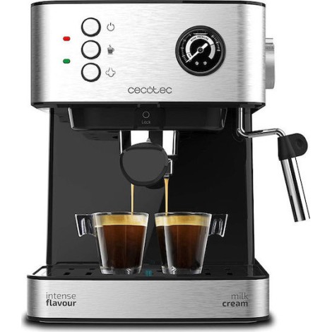 Cecotec Express Power Espresso 20 Μηχανή Espresso 850W Πίεσης 20bar Ασημί