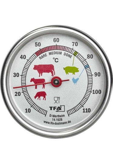 TFA Αναλογικό Θερμόμετρο Φούρνου με Ακίδα 0°C / +120°C