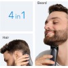 Braun Series 3 AIO3500 Ξυριστική Μηχανή Σώματος / Προσώπου Επαναφορτιζόμενη