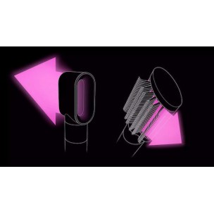 Dyson HS02 Airwrap Origin Ηλεκτρική Βούρτσα με Αέρα & Περιστρεφόμενη Κεφαλή για Ίσιωμα και Μπούκλες 1300W Nickel/Copper