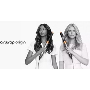 Dyson HS02 Airwrap Origin Ηλεκτρική Βούρτσα με Αέρα & Περιστρεφόμενη Κεφαλή για Ίσιωμα και Μπούκλες 1300W Nickel/Copper