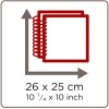 Walther Άλμπουμ Fun Πορτοκαλί 26x25εκ.