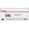 Canon 040 Γνήσιο Toner Laser Εκτυπωτή Μαύρο 6300 Σελίδων 0460C001