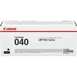 Canon 040 Γνήσιο Toner Laser Εκτυπωτή Μαύρο 6300 Σελίδων 0460C001