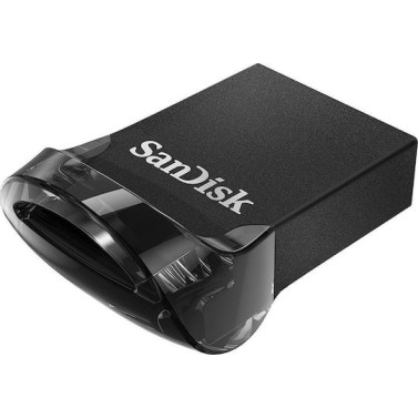 Sandisk Ultra Fit 16GB USB 3.1 Stick Μαύρο