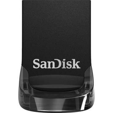 Sandisk Ultra Fit 16GB USB 3.1 Stick Μαύρο