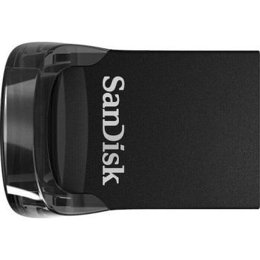 Sandisk Ultra Fit 16GB USB 3.1 Stick Μαύρο