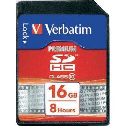 Verbatim Premium SDHC 16GB U1 High Speed 10MB/s