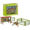 Schleich-S Farm World Rabbit Hutch για 3-8 Ετών
