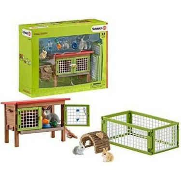 Schleich-S Farm World Rabbit Hutch για 3-8 Ετών