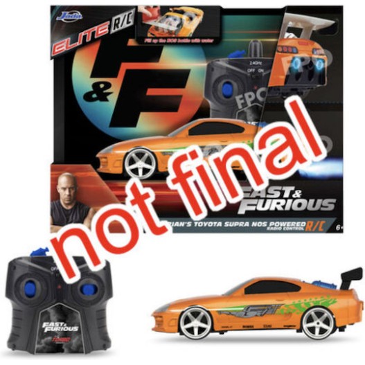 Fast & Furious 1995 Toyota Supra Rc 1:24