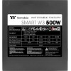 Thermaltake Smart W3 500W Μαύρο Τροφοδοτικό Υπολογιστή Full Wired 80 Plus Standard