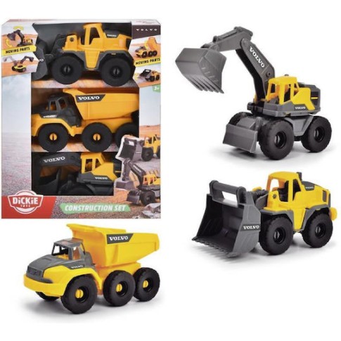 Dickie Volvo Construction Εκσκαφέας 1:36 για 3+ Ετών