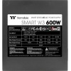 Thermaltake Smart W3 600W Μαύρο Τροφοδοτικό Υπολογιστή Full Wired 80 Plus Standard