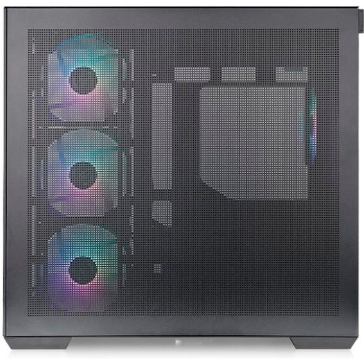 Thermaltake View 380 TG ARGB Gaming Midi Tower Κουτί Υπολογιστή με Πλαϊνό Παράθυρο Μαύρο