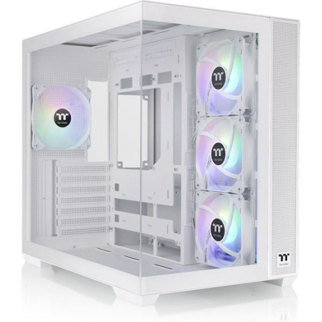 Thermaltake View 380 TG ARGB Gaming Midi Tower Κουτί Υπολογιστή Λευκό