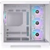 Thermaltake View 380 TG ARGB Gaming Midi Tower Κουτί Υπολογιστή Λευκό