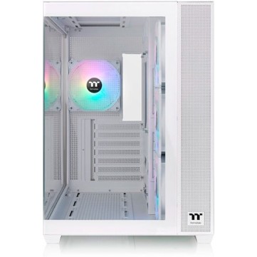 Thermaltake View 380 TG ARGB Gaming Midi Tower Κουτί Υπολογιστή Λευκό