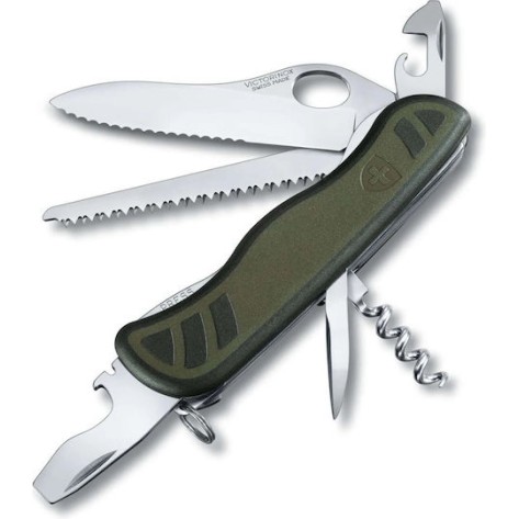 Victorinox Soldier's Knife 08 Ελβετικός Σουγιάς Μπρελόκ Επιβίωσης Χακί