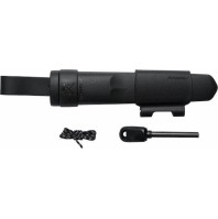 Morakniv Garberg BlackBlade (C) Survival Kit Μαχαίρι Black σε Δερμάτινη Θήκη