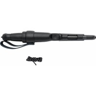 Morakniv Garberg BlackBlade (C) Survival Kit Μαχαίρι Black σε Δερμάτινη Θήκη