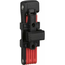 Abus Bordo Lite 6055K/85 RD SH Κλειδαριά Ποδηλάτου Αναδιπλούμενη με Κλειδί Κόκκινη