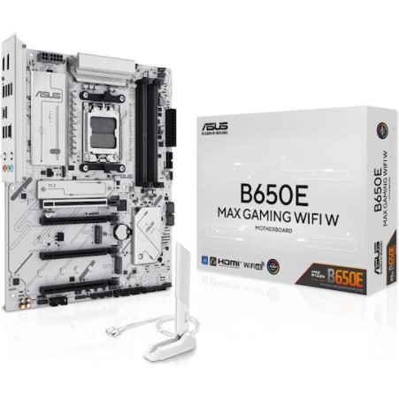 Asus B650E Max Gaming WIFI W Motherboard ATX με AMD AM5 Socket 90MB1M00-M0EAY0